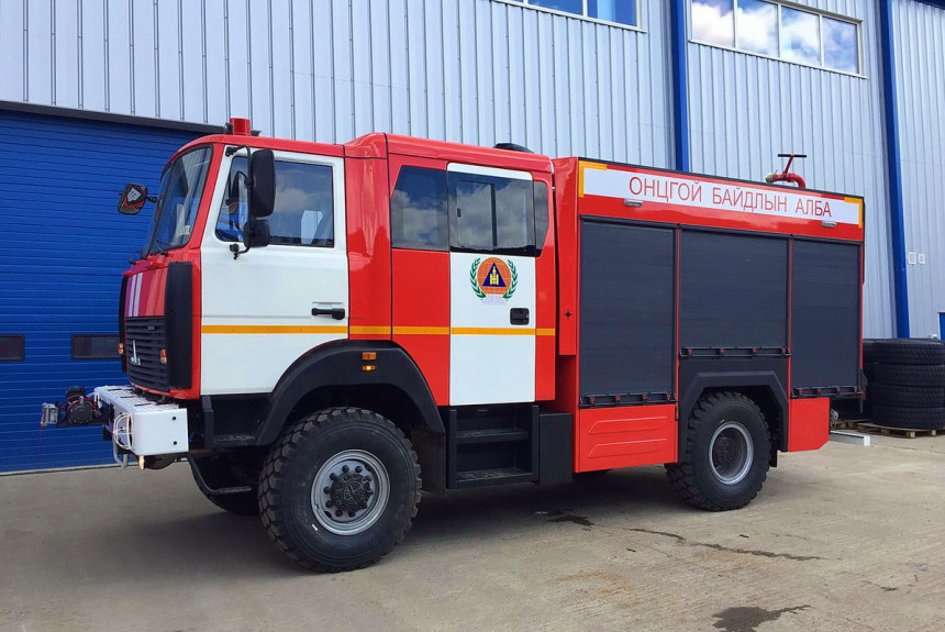 МАЗ-пожарный — как успехи у белорусов в выпуске огнеборцев?