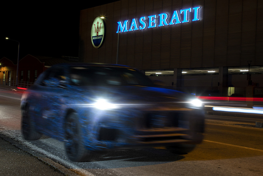 Будущий кроссовер Maserati Grecale и официальный шпионаж