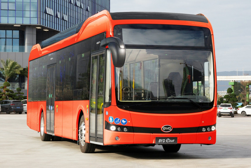 Немецкие железнодорожники закупают электробусы BYD