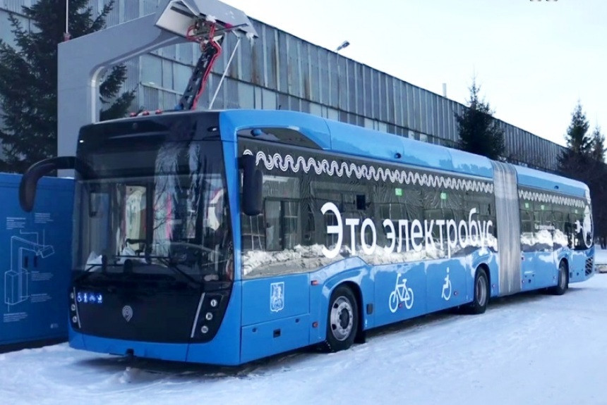 КАМАЗ готовит сочлененные электробусы и автобусы для Москвы