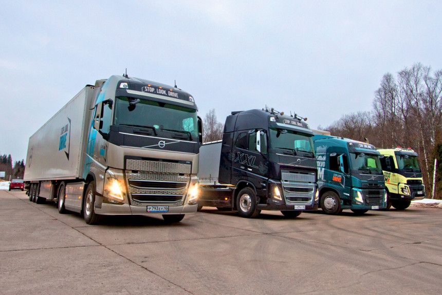 «Шведы» с планшетом: в России представлены обновленные грузовики Volvo