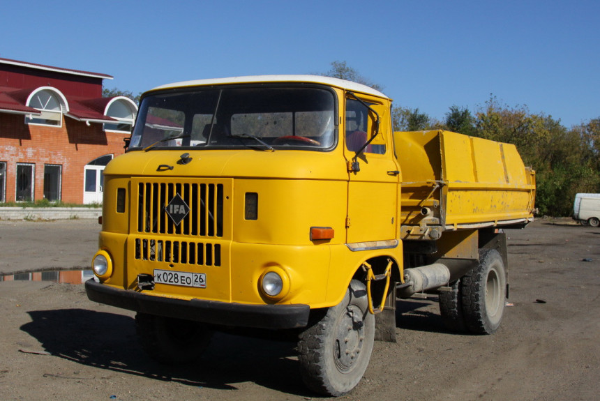 Коммерческий транспорт времен СССР: грузовики из ГДР — Авторевю