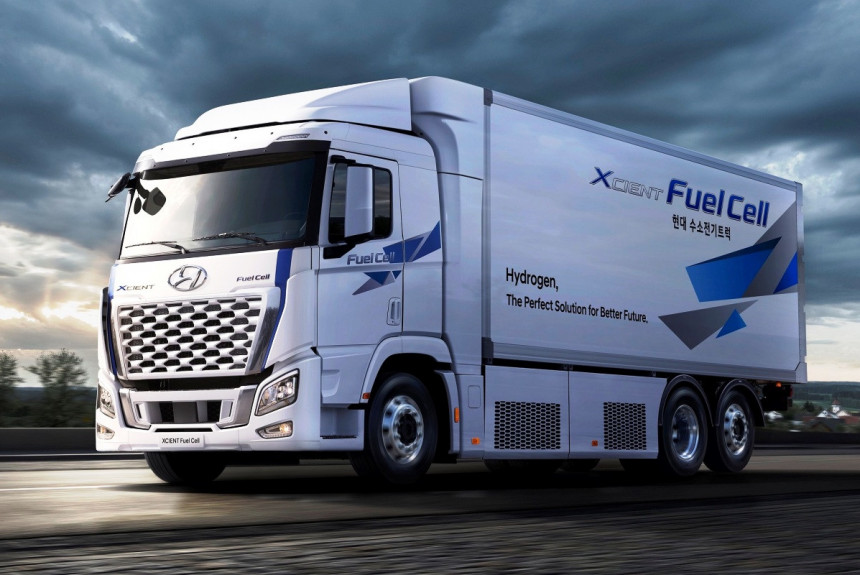 Hyundai обновляет свой водородный грузовик и выводит его на новые рынки