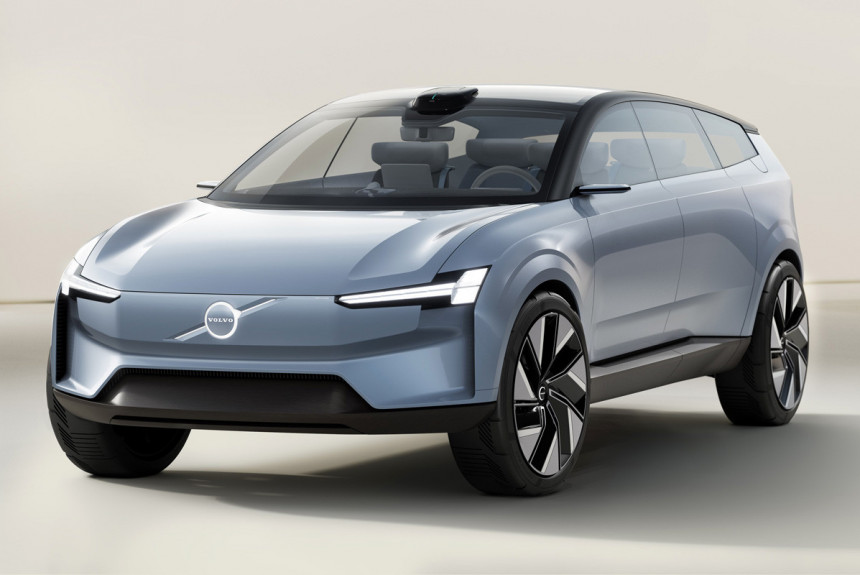 Volvo Concept Recharge предвещает новое поколение электромобилей