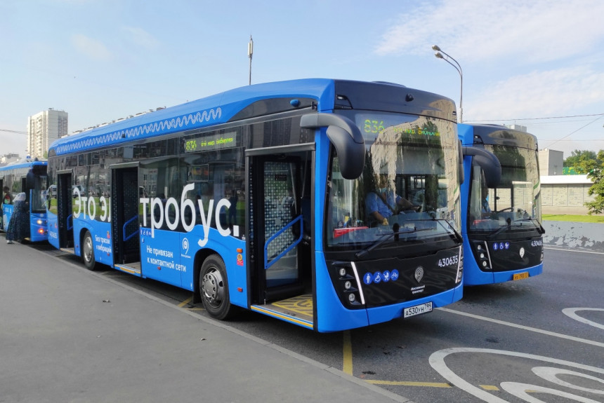 В Москве уже больше 700 электробусов