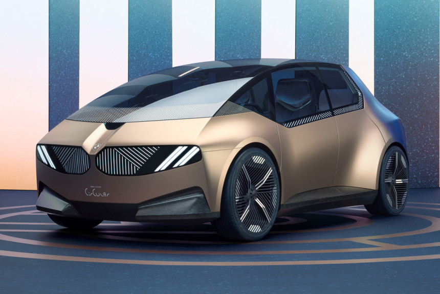 Новый концепт BMW i Vision Circular, сделанный на 30% из мусора