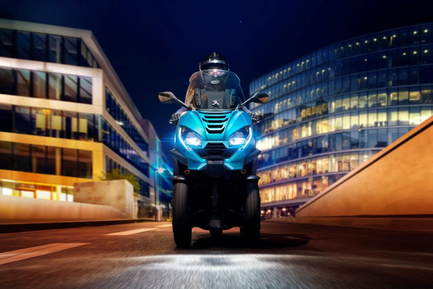 Скутеры Peugeot выходят на российский рынок