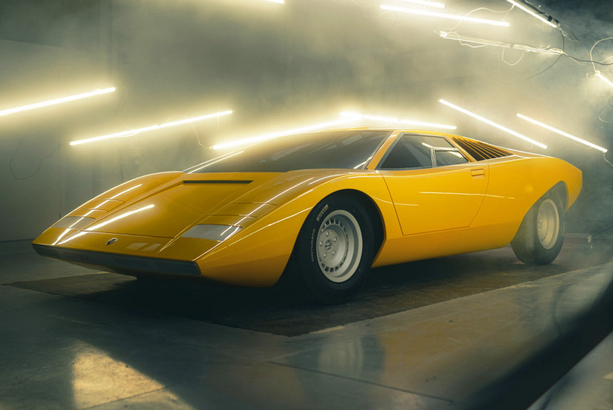 Построена реплика самого первого Lamborghini Countach