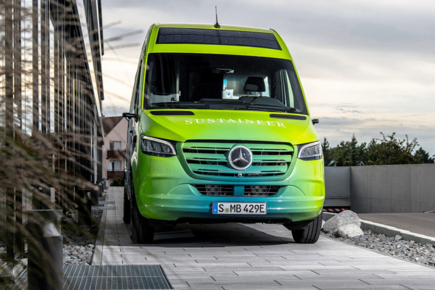 Электроподдержка: Mercedes представил очередной фургон будущего