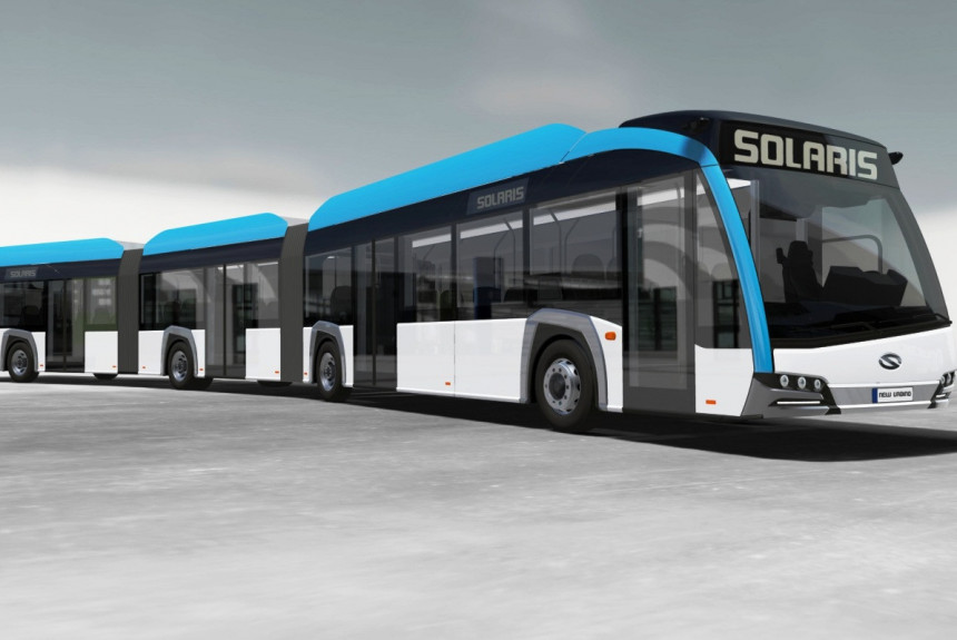 Solaris поставит в Данию трехзвенные электробусы