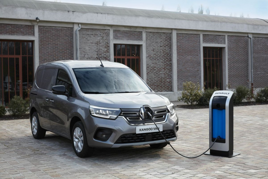 Представлен электрический Renault Kangoo нового поколения