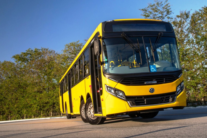 Бразильский Volkswagen представил автобус с необычной компоновкой