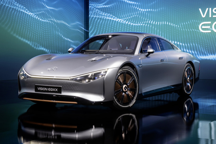 Первая премьера 2022 года: Mercedes-Benz Vision EQXX