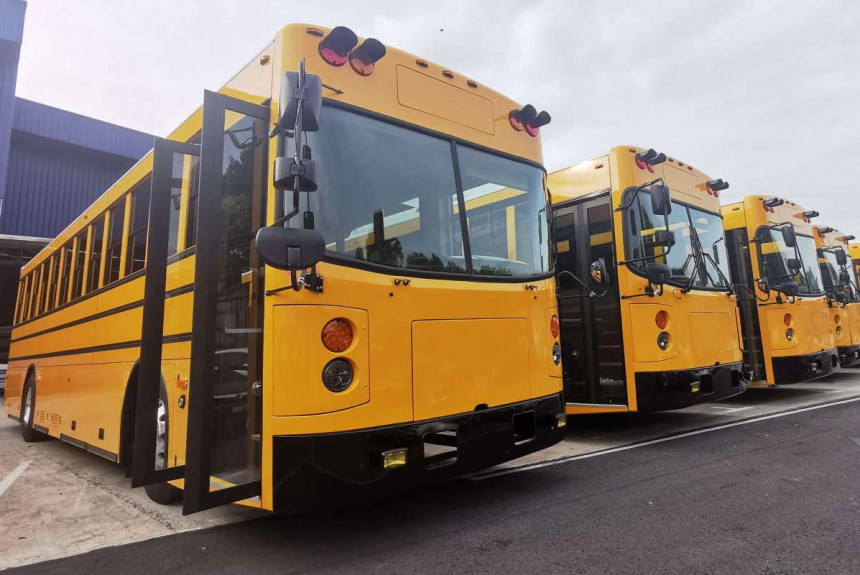 В США поставят 140 школьных электробусов с кузовами из Малайзии