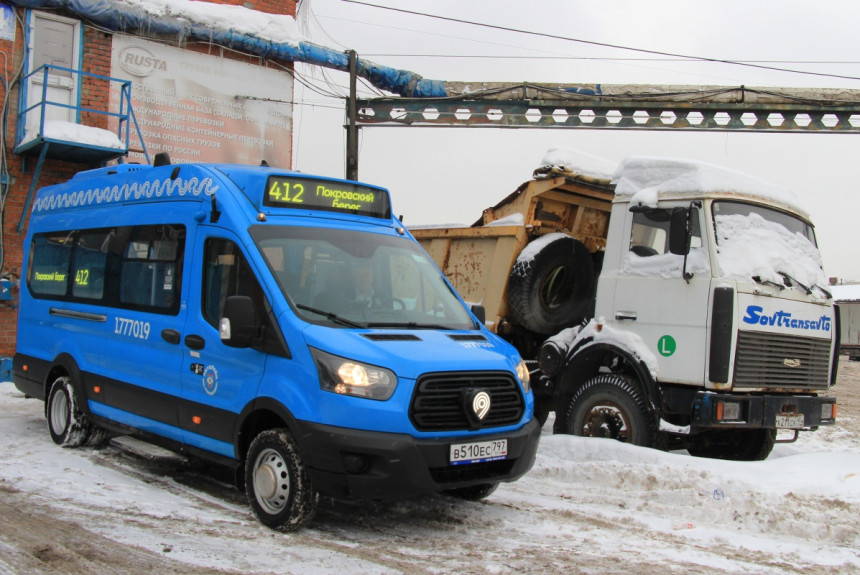 Знакомимся с «неомаршруткой» Ford Transit для Москвы
