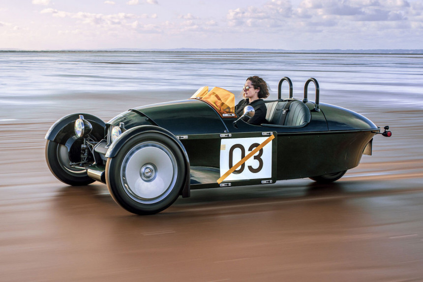 Представлен новый Morgan Super 3: три колеса и три цилиндра