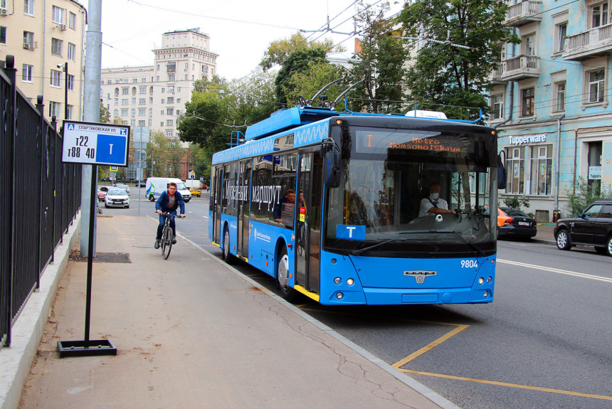 Музейный маршрут троллейбуса в Москве приостанавливает работу
