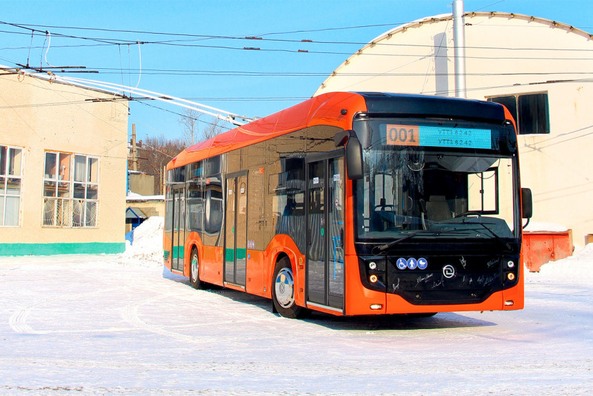 Троллей-заморозка: испытываем новый троллейбус УТТЗ