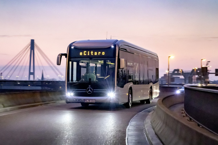 С 2030 года Daimler остановит выпуск городских автобусов с ДВС