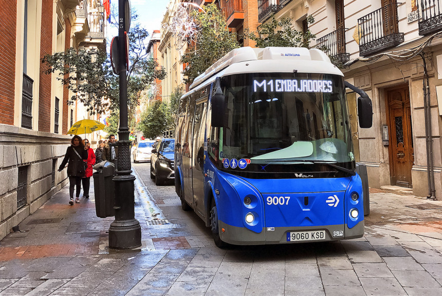 Мадридки: на электрических маршрутках — по столице Испании