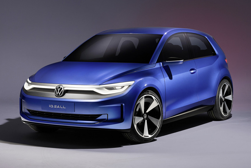 Хэтчбек Volkswagen ID. 2all: будущий народный электромобиль
