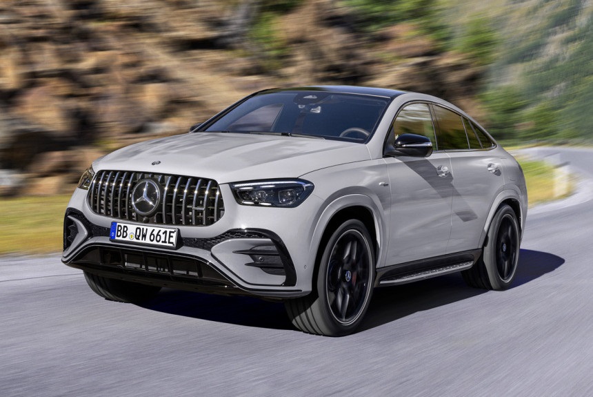 Кроссовер Mercedes-AMG GLE 53 стал подзаряжаемым гибридом