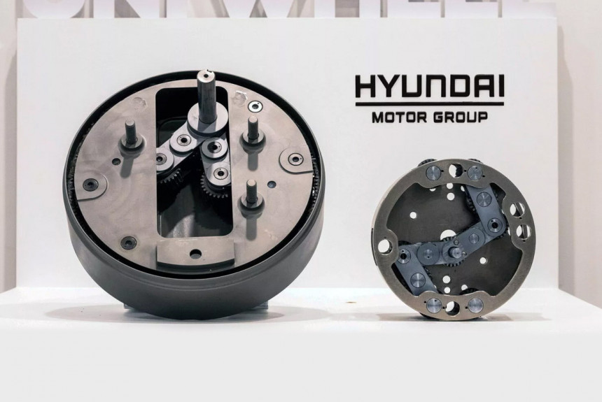 Компания Hyundai представила систему привода UniWheel