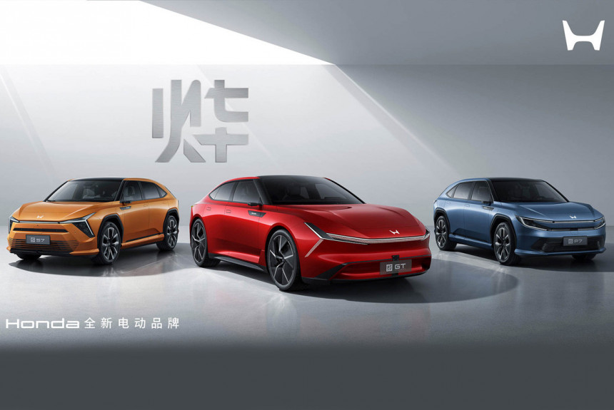 Honda представила семейство электромобилей Ye