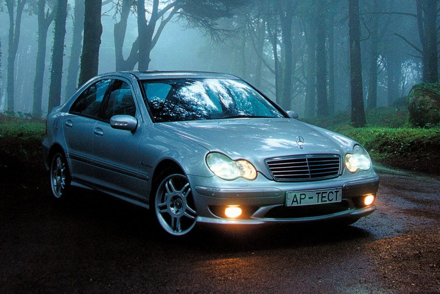 Лучшее из архива Авторевю. Унесенные ветром. Голованов, Mercedes C 32 AMG и SLK 32 AMG