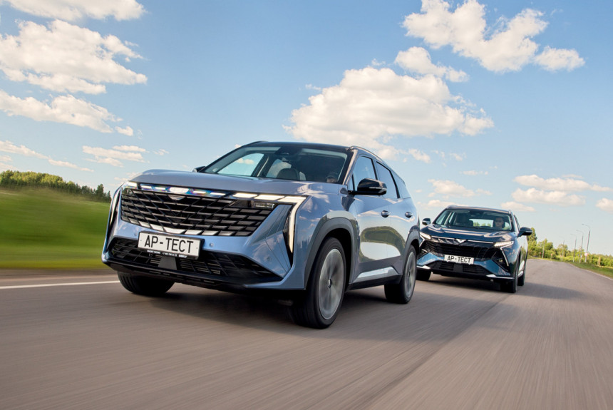 Выбор за 3,5 млн: Geely Atlas или Kaiyi X7 Kunlun?