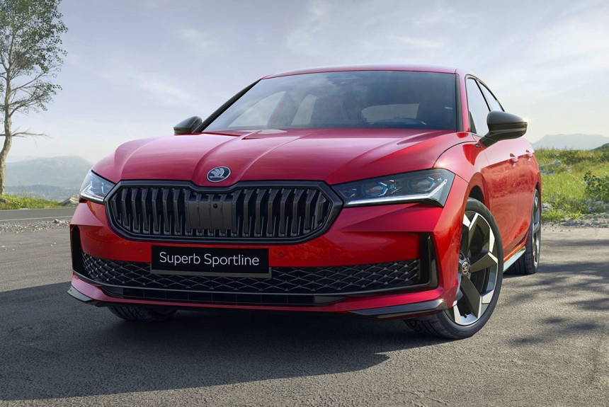 Новая Skoda Superb обрела версию Sportline