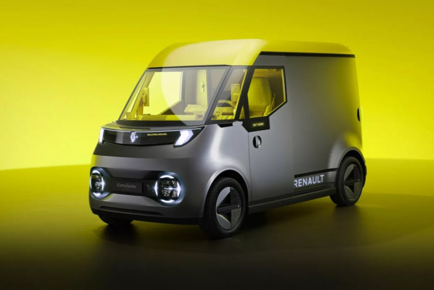 Показан перспективный фургончик Renault Estafette