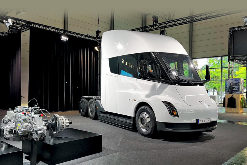 Tesla Semi, «китайцы» и водородные грузовики на выставке IAA в Ганновере