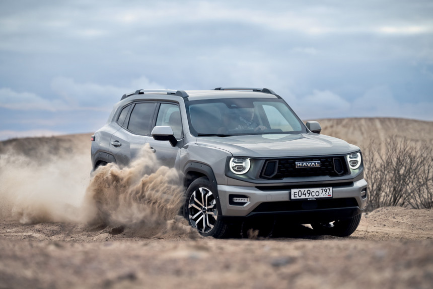 Я тебя съем! Сорокин познакомился с кроссовером Haval H7