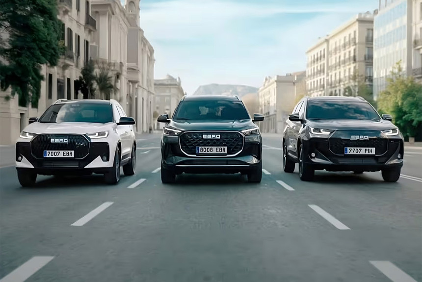 Испанская марка Ebro возрождена для кроссоверов Chery