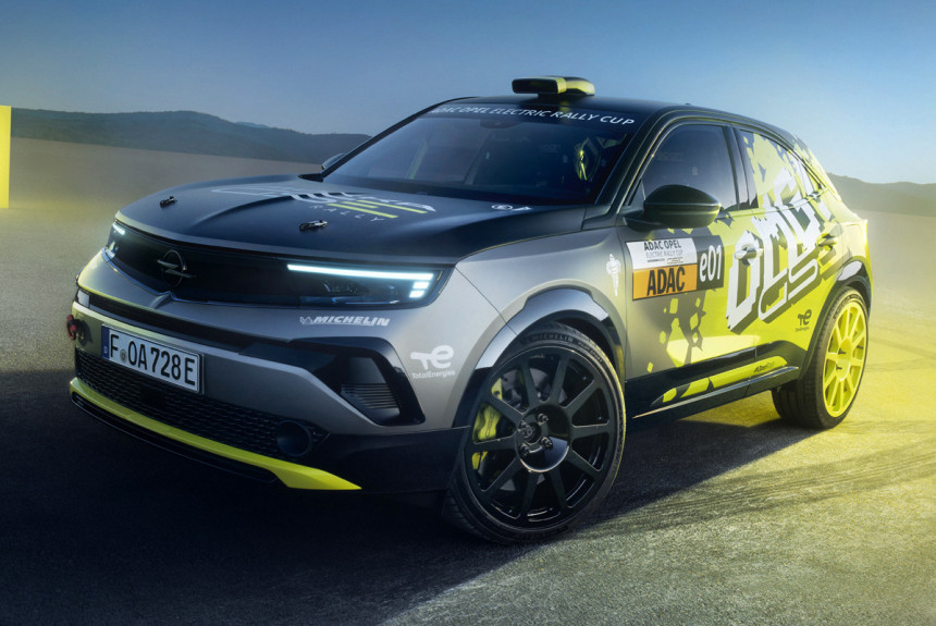 Opel Mokka GSE Rally: гоночный кроссовер на батарейках