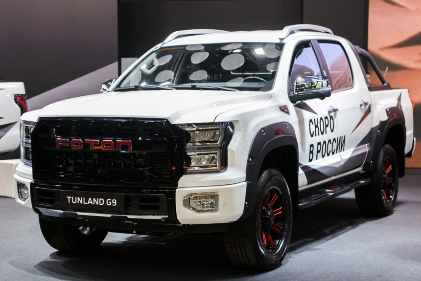 Foton представил в России пикап Tunland G9 и фургон View