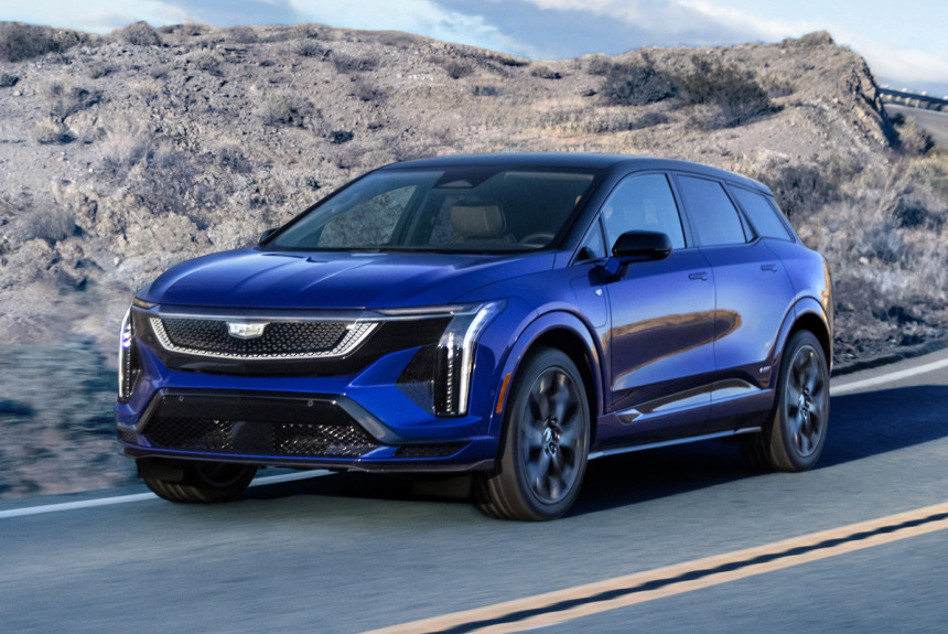 Представлен быстрый кроссовер Cadillac Optiq-V