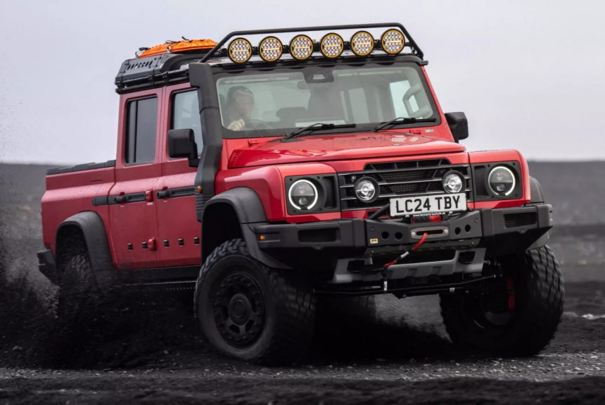 Ineos Grenadier Trialmaster на портальных мостах стал серийным