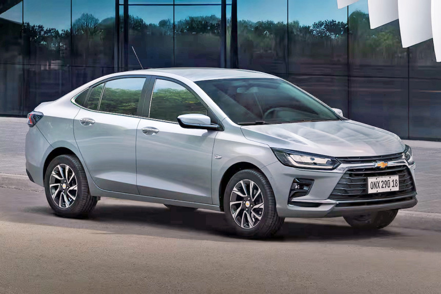 Обновлены седан и хэтчбек Chevrolet Onix
