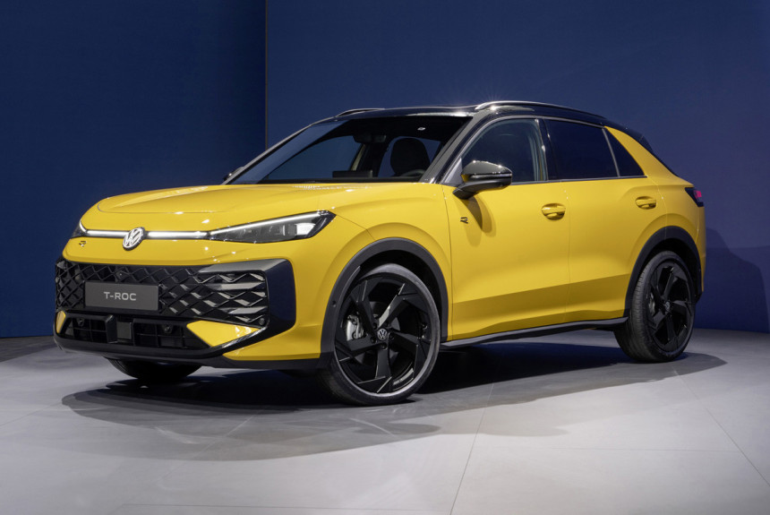 Представлен кроссовер Volkswagen T-Roc второго поколения