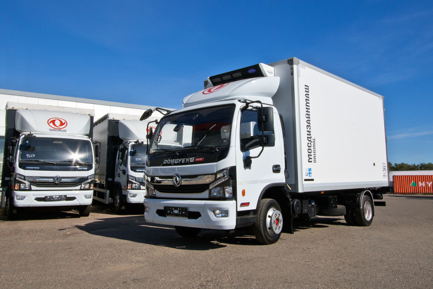Холодная мимикрия: изучаем рефрижератор на шасси Dongfeng