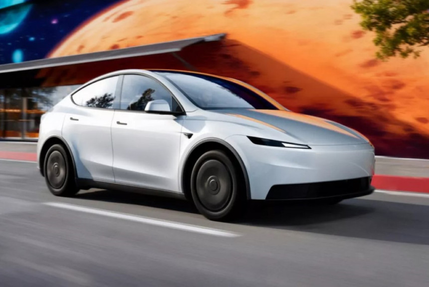 Представлены упрощенные электромобили Tesla Model Y и Model 3