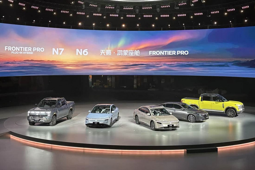 Новые Nissan для Китая: три седана, пикап и спорткупе