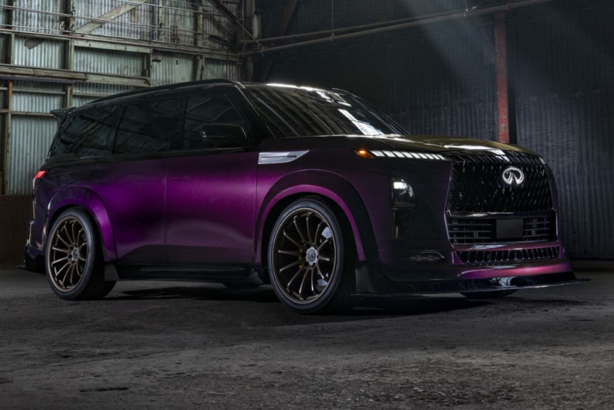 Внедорожник Infiniti QX80 обрел «сердце» суперкара Nissan GT-R