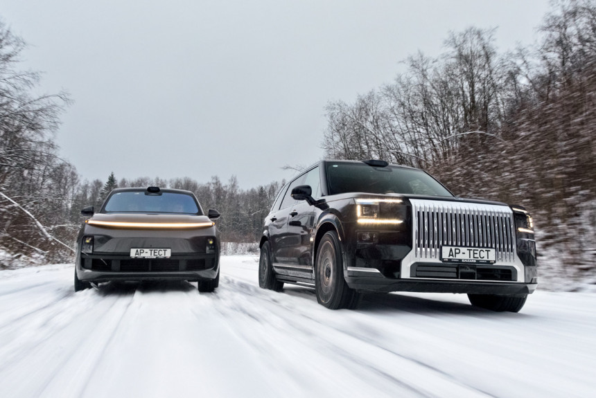 Zeekr 9X Max или Li L9 Ulta? Тест на полигоне