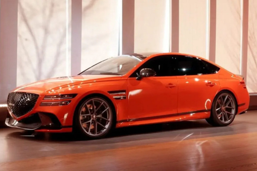 Седан Genesis G80 Magma Special: 532 л.с. и всего 20 экземпляров