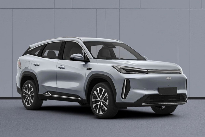 Показан экономичный гибридный кроссовер Geely Galaxy M7