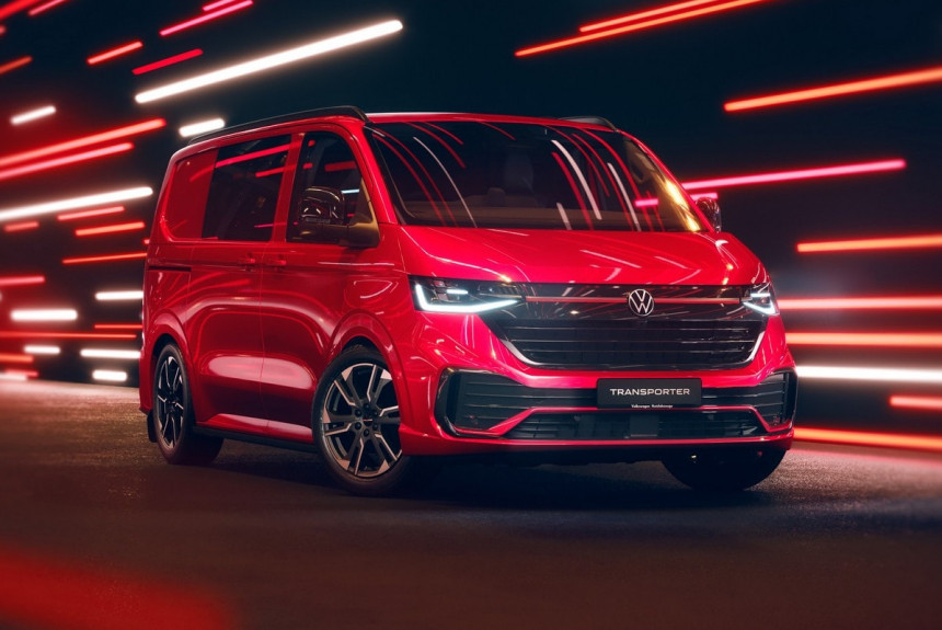 Представлен драйверский фургон Volkswagen Transporter Sportline