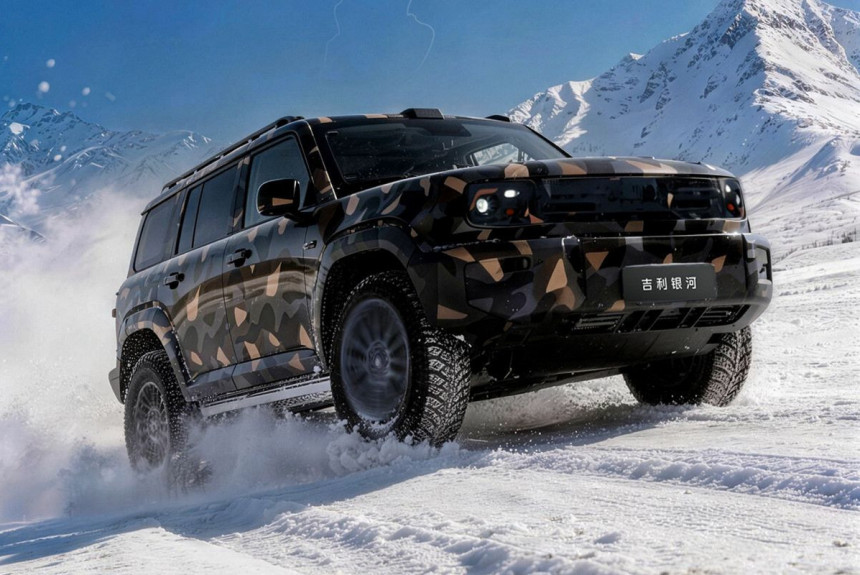 Брутальный кроссовер Geely Galaxy Cruiser приготовился к дебюту
